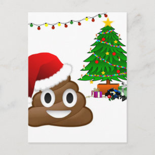 Cartes Pour Fêtes Annuelles emoji de noël