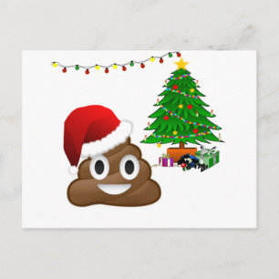 Cartes Pour Fêtes Annuelles emoji de noël
