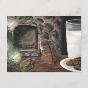 Cartes Pour Fêtes Annuelles En attente de Père Noël