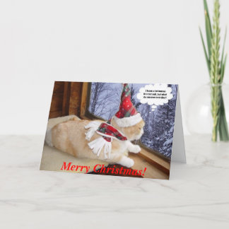 Cartes Pour Fêtes Annuelles En attente de Père Noël