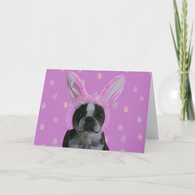 Cartes Pour Fêtes Annuelles Enceintes de lapin 2 (Devant)