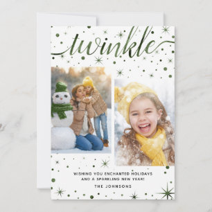 Cartes Pour Fêtes Annuelles Enchanted Wives Whimsical Typographie 2-Photo