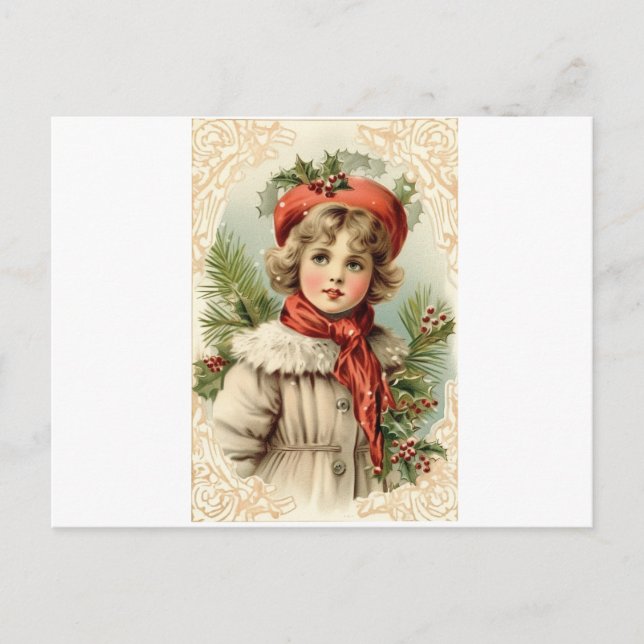 Cartes Pour Fêtes Annuelles Enchanter l'enfant (Devant)