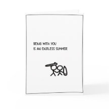 'Endless Summer' - Surfing Valentine's Card