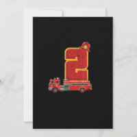 Enfant de 2 ans Cadeaux d'anniversaire pompier