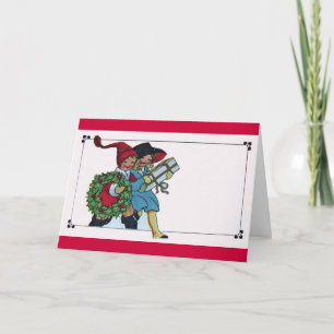 CARTES POUR FÊTES ANNUELLES ENFANTS AVEC CADEAUX DE NOËL