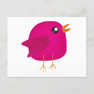 Cartes Pour Fêtes Annuelles Enfants oiseau mignon