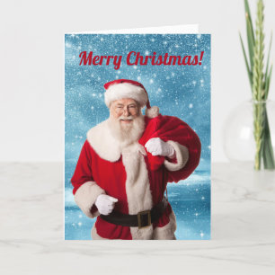 Cartes Pour Fêtes Annuelles Enfants Personnels Du Père Noël CUSTOM Christmas