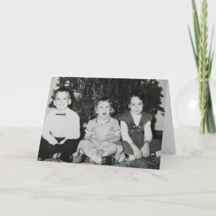 Cartes Pour Fêtes Annuelles Enfants vintages Funny Noël