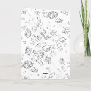 Cartes Pour Fêtes Annuelles Ensemble de dossiers botaniques élégants