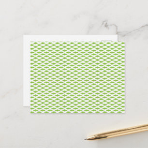 Cartes Pour Fêtes Annuelles Ensemble de dossiers verts botaniques