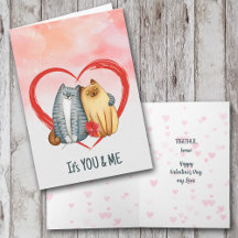 Ensemble des Chats Forever Valentine