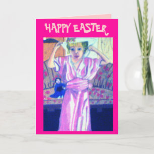 Cartes Pour Fêtes Annuelles ENSEMBLE DRESSED UP FOR EASTER card