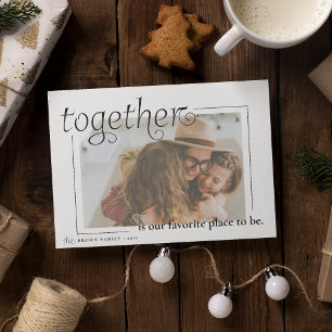 Cartes Pour Fêtes Annuelles "ensemble" est notre lieu préféré pour Noël