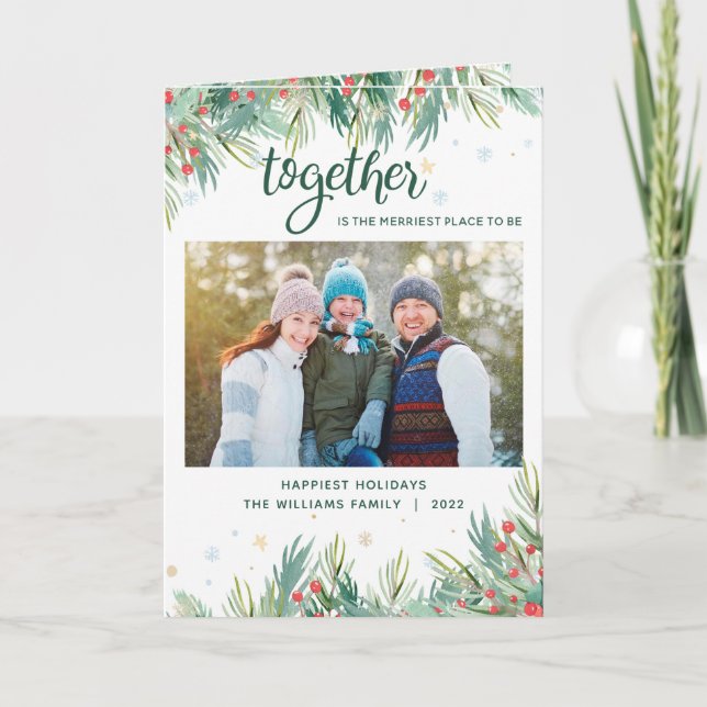 Cartes Pour Fêtes Annuelles Ensemble Noël (Devant)