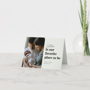 Cartes Pour Fêtes Annuelles Ensemble, notre photo de l'endroit préféré