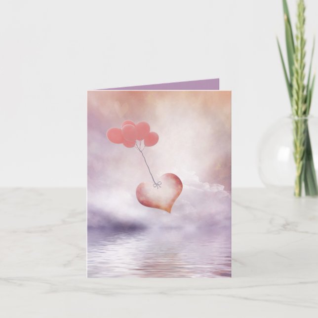 Cartes Pour Fêtes Annuelles Envoi d'amour à travers les kilomètres (Devant)