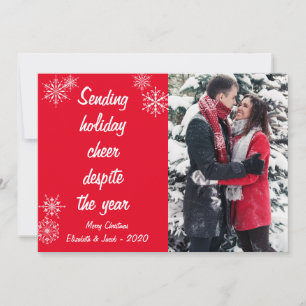 Cartes Pour Fêtes Annuelles Envoi de la fête malgré l'année 2021 photo