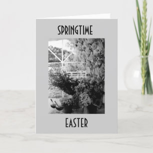 CARTES POUR FÊTES ANNUELLES ENVOYEZ DES SOUHAITS POUR UN PRINTEMPS HEUREUX ET
