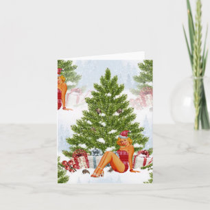 Cartes Pour Fêtes Annuelles épingle de pull moche xmas