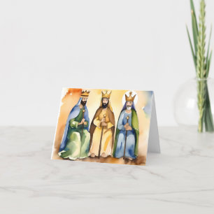 Cartes Pour Fêtes Annuelles Epiphanie ou trois rois Jour E - 6 janvier