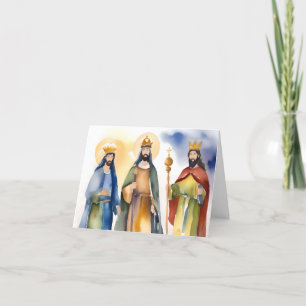 Cartes Pour Fêtes Annuelles Epiphanie ou trois rois Jour F - 6 janvier