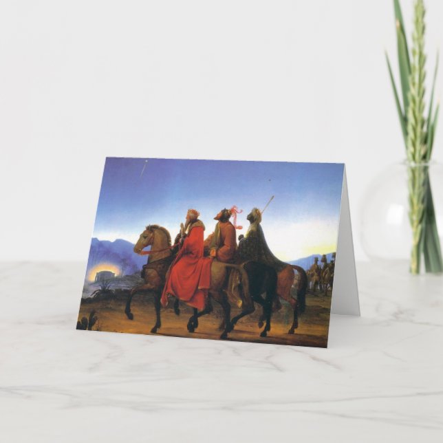 Cartes Pour Fêtes Annuelles Epiphany Wise Men Three Kings Christian (Devant)