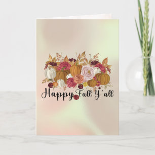 Cartes Pour Fêtes Annuelles Équipe de cueillette de citrouilles