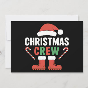 Cartes Pour Fêtes Annuelles Équipe de Noël Arbre de Noël de vacances Famille a
