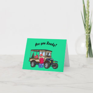 Cartes Pour Fêtes Annuelles Es-tu prêt pour Noël ? Abe y travaille