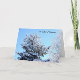Cartes Pour Fêtes Annuelles Esprit de Noël