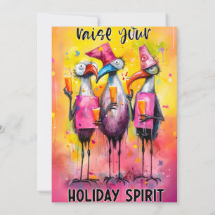 Cartes Pour Fêtes Annuelles Esprit de vacances