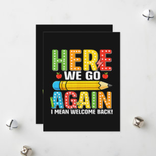 Cartes Pour Fêtes Annuelles Et voilà, encore une fois, je veux dire, bienvenue