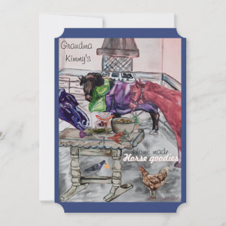 Cartes Pour Fêtes Annuelles étiquette de friandises