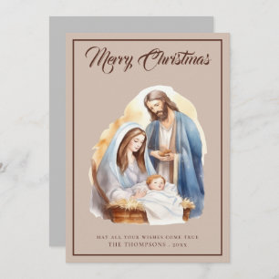 Cartes Pour Fêtes Annuelles Étoile de la Nativité Magique