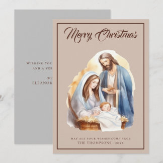 Cartes Pour Fêtes Annuelles Étoile de la Nativité Magique