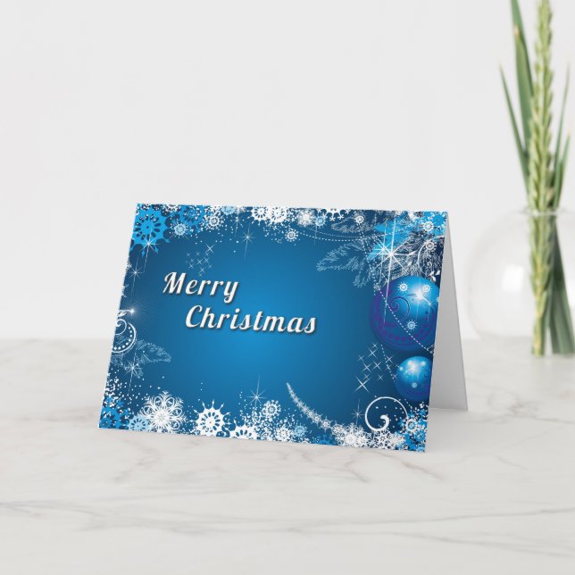 Cartes Pour Fêtes Annuelles étoile de Noël (Devant)