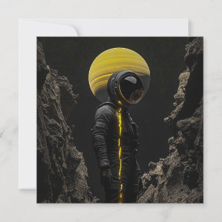 Cartes Pour Fêtes Annuelles Étrange planète