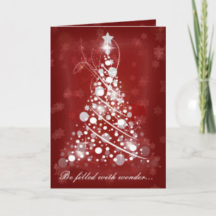 Cartes Pour Fêtes Annuelles Être rempli d'émerveillement - touché par la paix