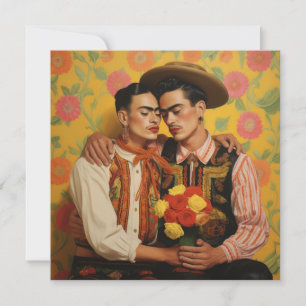 Cartes Pour Fêtes Annuelles Étreinte de passion