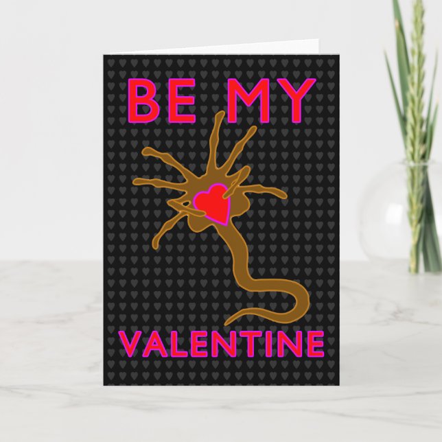 Cartes Pour Fêtes Annuelles Étreintes de visage pour mon Valentine (Devant)