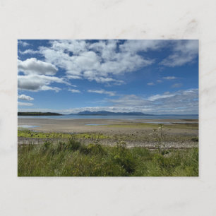 Cartes Pour Fêtes Annuelles Ettrick Bay sur l'île de Bute Scotland sur une