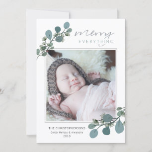 Cartes Pour Fêtes Annuelles Eucalyptus et Pine Joyeux tout Photo