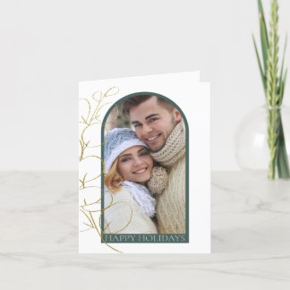 Cartes Pour Fêtes Annuelles Eucalyptus verdure Arche photo Noël