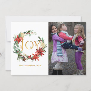 Cartes Pour Fêtes Annuelles Evergreen - Photo de Noël en bois hivernal