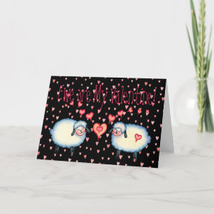 Cartes Pour Fêtes Annuelles EWE are MY VALENTINE by SHARON SHARPE