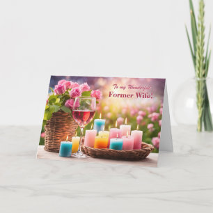 Cartes Pour Fêtes Annuelles Ex-femme Joyeuse Fête des Mères