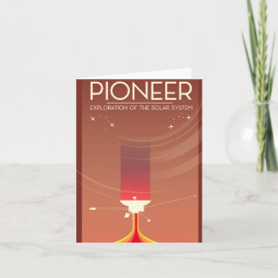 Cartes Pour Fêtes Annuelles Exploration pionnière du système solaire