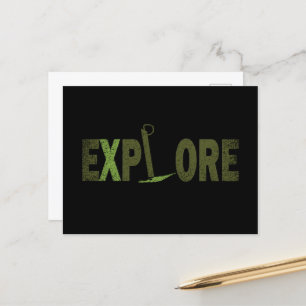 Cartes Pour Fêtes Annuelles Explorez l'explorateur de nature sauvage