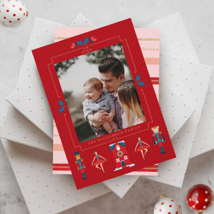 Cartes Pour Fêtes Annuelles Fa La La Christmas Nutcracker Ballet Dancer